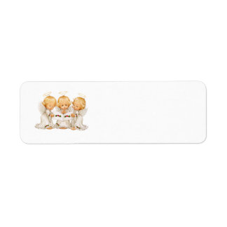 Angel Christmas Return Address Label