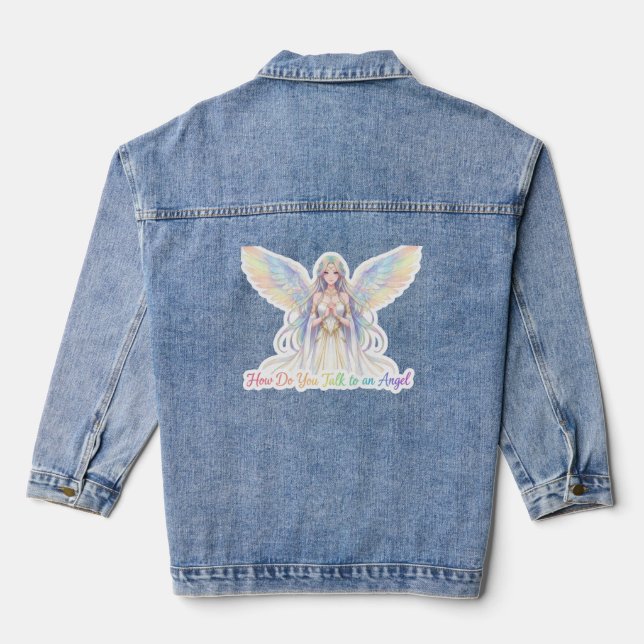 Angel Collection Denim Jacket (Back)