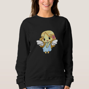 Angel Costume Catholic Bibles Cute Angels Graphic Sweatshirt