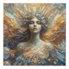 Angel de la mine Faux toile enveloppée