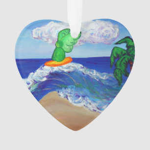 Angel de surf Raphael équitation Guérison Ornament