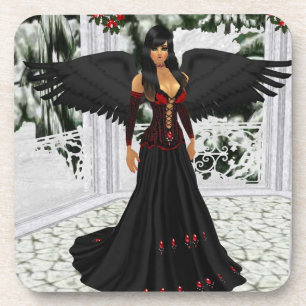 Angel Des Dessous de verre Sombres