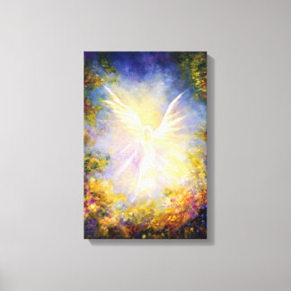 "Angel Descending" Guardian angel descending. Canvas Print