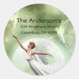 Angel Design 1 - Among Friends Address Labels