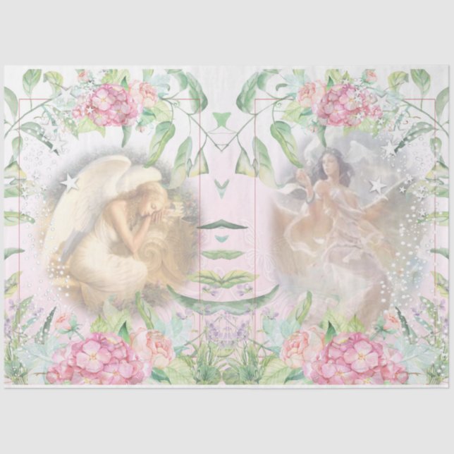 Angel Design Series 4 Tissue Paper (Front)