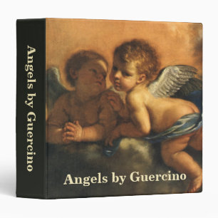 Angel detail, Patron Saints of Modena by Guercino Binder