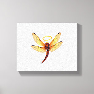 Angel Dragonfly Canvas Print
