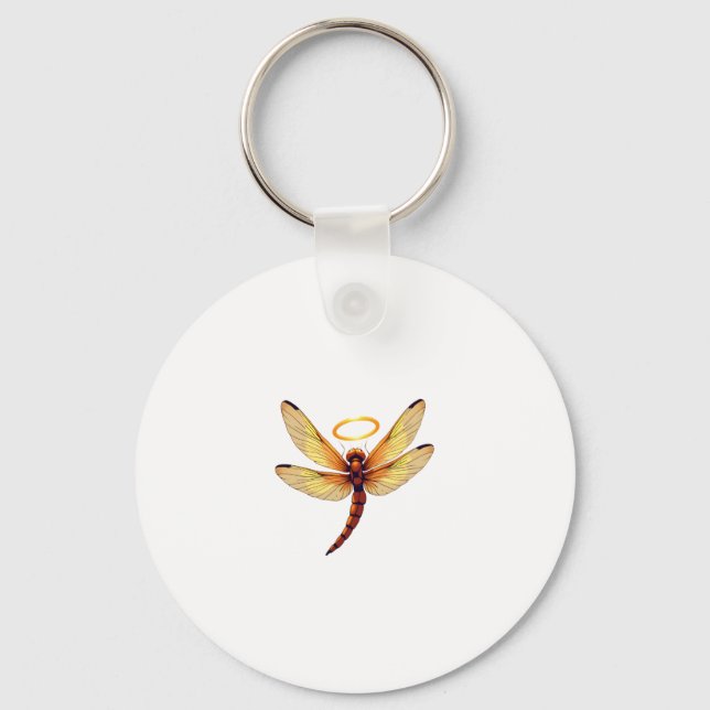 Angel Dragonfly Keychain (Front)