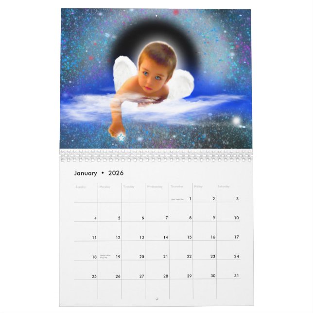ANGEL DREAMS CALENDER  2 CALENDAR (Jan 2026)