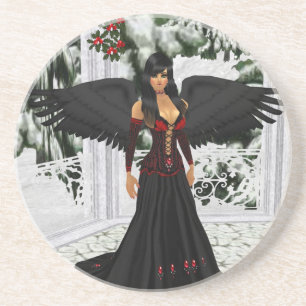 Angel Du Dessous de verre Sombre