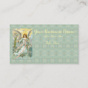 Angel en Carte de visite bleu