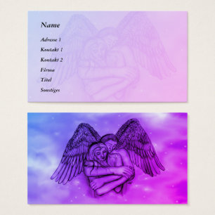 Angel Eros in Love Business Cards