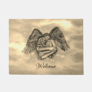 Angel Eros in Love Doormat