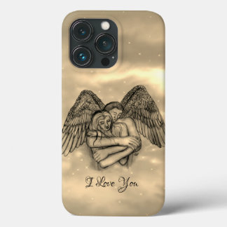 Angel Eros in Love , I Love You iPhone 13 Pro Case