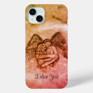Angel Eros in Love , I Love You iPhone 15 Mini Case