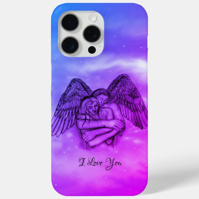 Angel Eros in Love , I Love You Case-Mate iPhone Case (Back)