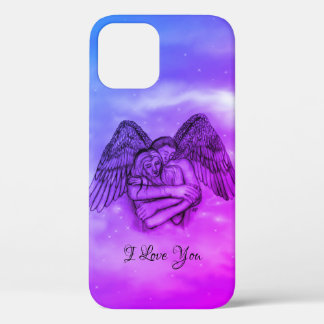 Angel Eros in Love , I Love You iPhone 12 Case