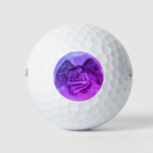 Angel Eros in Love , I Love You Golf Balls