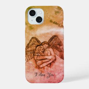 Angel Eros in Love , I Love You iPhone 15 Case