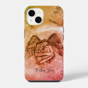 Angel Eros in Love , I Love You iPhone 14 Case