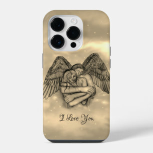 Angel Eros in Love , I Love You iPhone 14 Pro Case