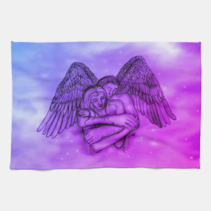 Angel Eros in Love , I Love You Kitchen Towel