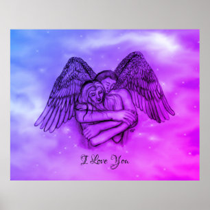 Angel Eros in Love , I Love You Poster
