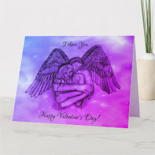 Angel Eros in Love , I Love You , Valentine s Day Card