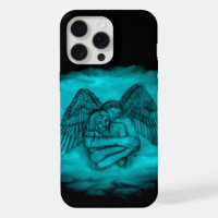 Angel Eros in Love in black and green design