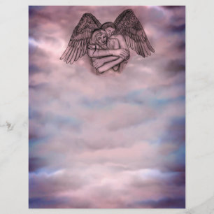 Angel Eros in Love Letterhead