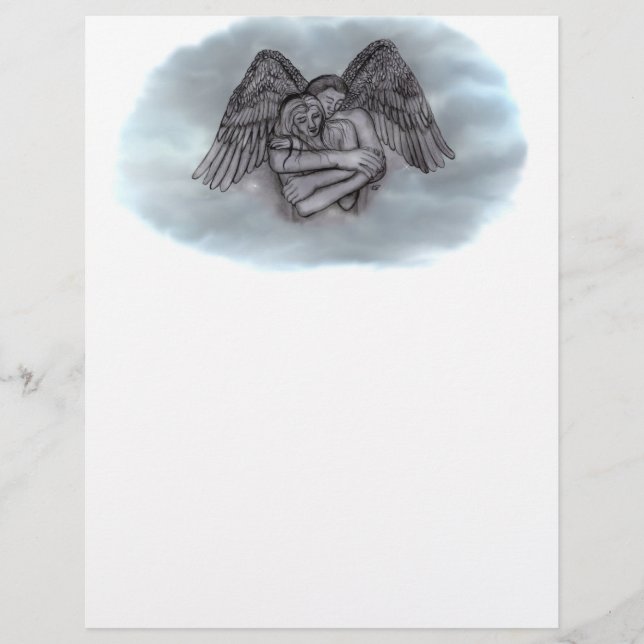 Angel Eros in Love Letterhead (Front)