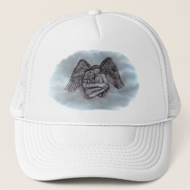 Angel Eros in Love Trucker Hat (Front)