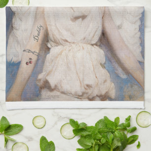 Angel est allé mal serviette de cuisine