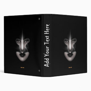 Angel Eyes Fractal Art Binder