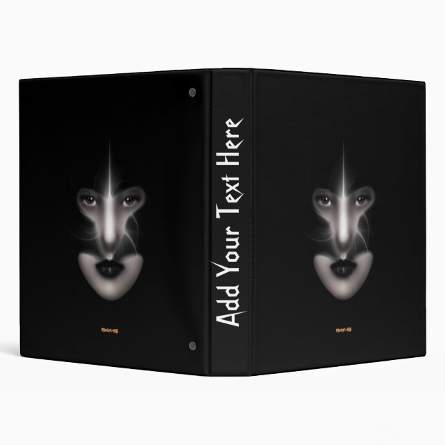 Angel Eyes Fractal Art Binder (Background)