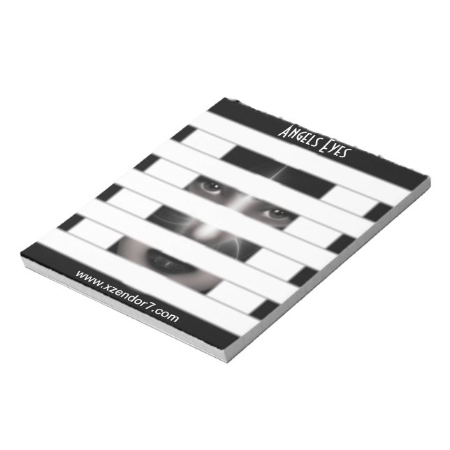 Angel Eyes Fractal Art Notepad (Rotated)
