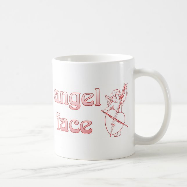 Angel face coffee mug (Right)