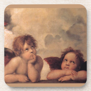 Angel Faith Raphael Faith Blessing Cute Coaster