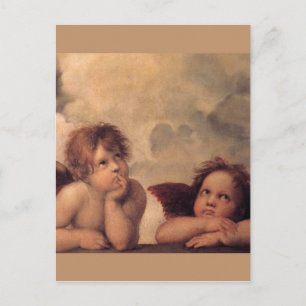 Angel Faith Raphael Faith Blessing Cute Postcard