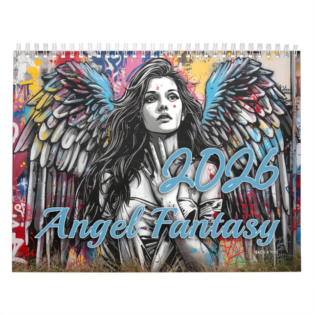 Angel Fantasy 2026 Calendar (Cover)