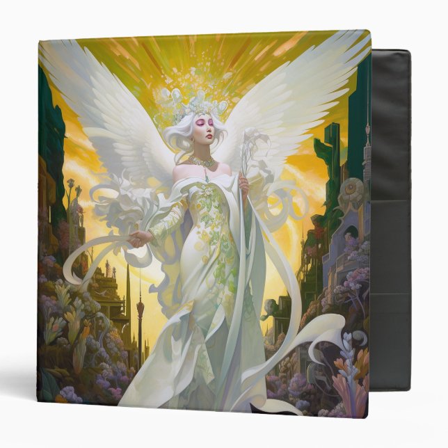 Angel Fantasy Art Binder (Front/Inside)