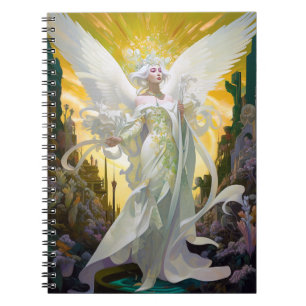 Angel Fantasy Art Notebook