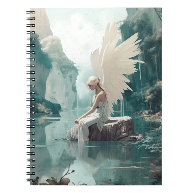 Angel Fantasy Art Notebook (Front)