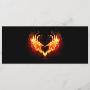 Angel Fire Heart with Wings Program