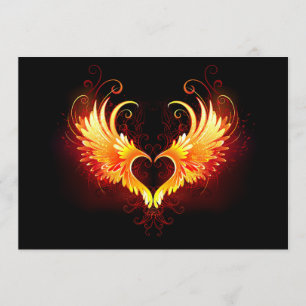 Angel Fire Heart with Wings Program