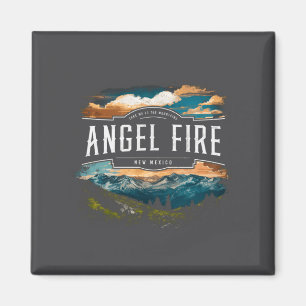 Angel Fire Mountains New Mexico Hiking Outdoors Vi Magnet