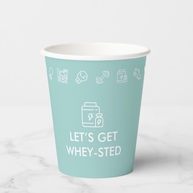 Angel Fitness Collab Paper Cups (Front)