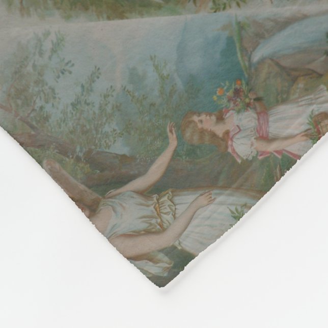 Angel  Fleece Blanket (Corner)