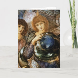 Angel from the Creation of Days Burne-Jones Card