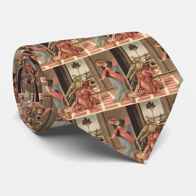 Angel Gabriel And Mary Tie (Rolled)